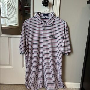 Peter Millar Striped Polo Shirt